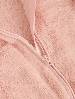 Next Pink Fleece Baby Pramsuit (0mths-2yrs)^ Baby Girls|Baby Girls