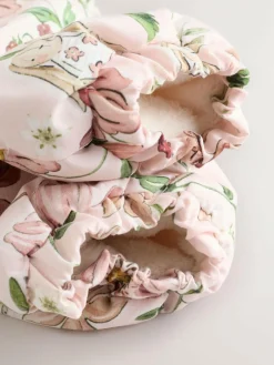 Clearance Next Pink Floral All-Over Printed Double Zip Baby Nylon Hooded Pramsuit (0mths-2yrs)