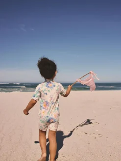 Next Pink Floral Print Sunsafe Swimsuit (3mths-10yrs)^ Swimwear|Swimwear