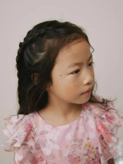 Next Pink Floral Ruffle Party Dress (3-16yrs)^ Dresses