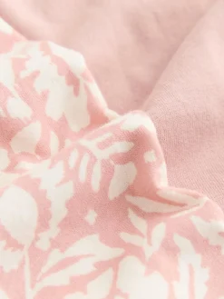 Next Pink Floral Short Sleeve Pyjamas^Women Pyjamas|All Night & Lounge