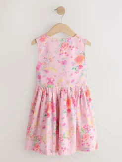 Next Stripe Short Sleeve Button Through Dress (3-16yrs)^ Dresses