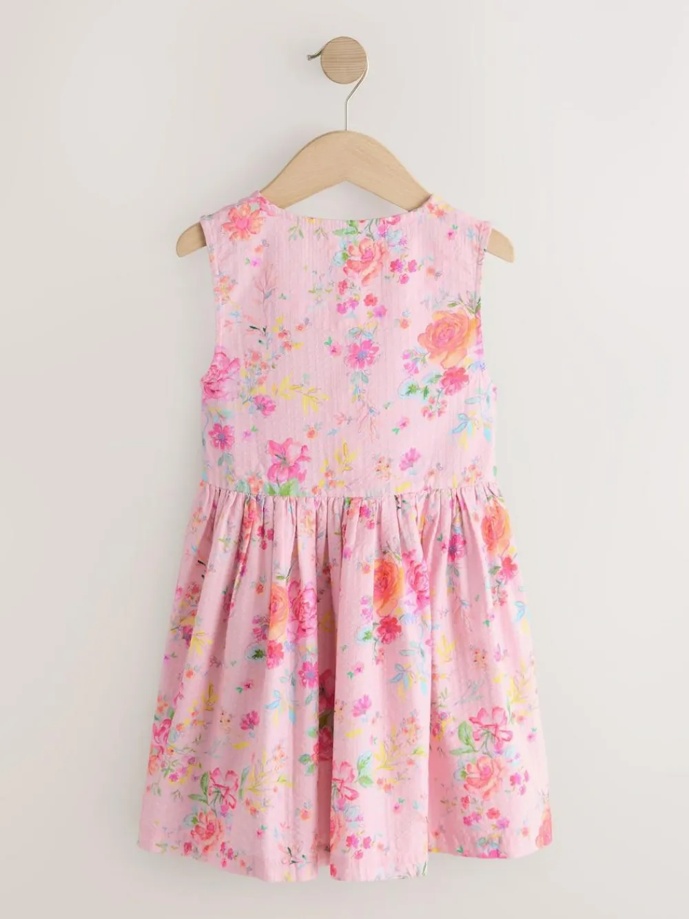 Next Stripe Short Sleeve Button Through Dress (3-16yrs)^ Dresses