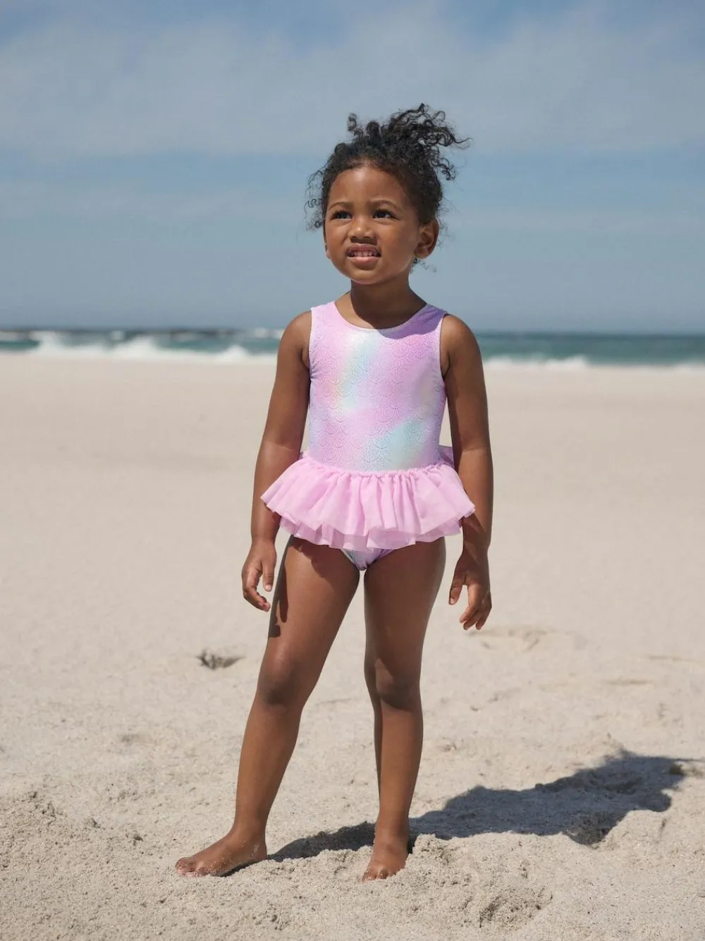 Discount Next Pink Foil Mesh Tutu Swimsuit (3mths-7yrs)