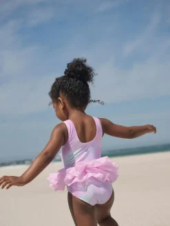 Discount Next Pink Foil Mesh Tutu Swimsuit (3mths-7yrs)