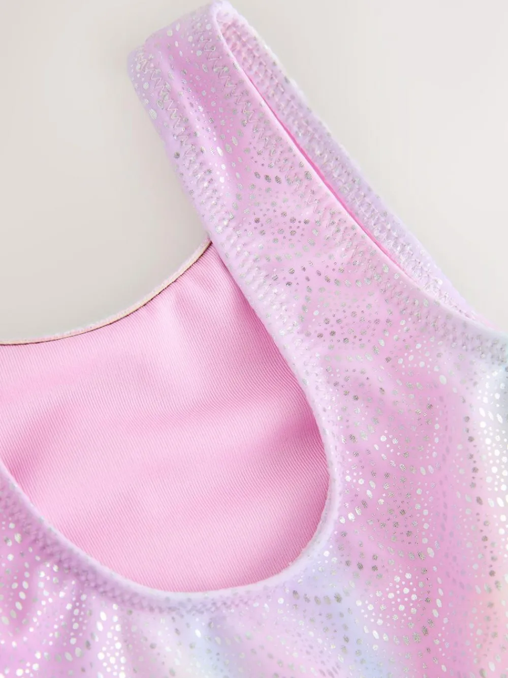 Discount Next Pink Foil Mesh Tutu Swimsuit (3mths-7yrs)