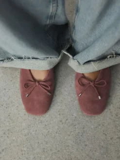 Next Forever Comfort® Suede High Cut Ballet Flats^Women Flats