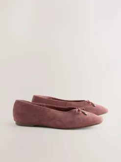 Next Forever Comfort® Suede High Cut Ballet Flats^Women Flats
