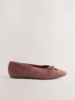 Next Forever Comfort® Suede High Cut Ballet Flats^Women Flats