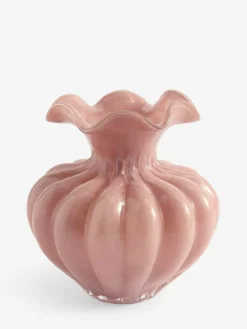 Discount Next Pink Frill Glass Vase