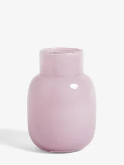 Clearance Next Glass Vase Pink