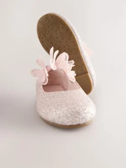 Next Glitter Butterfly Strap Occasion Shoes^ Shoes