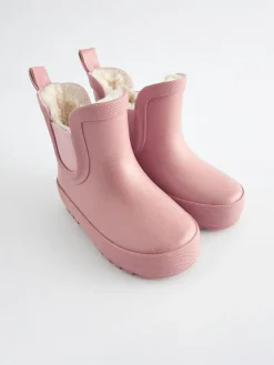 Hot Next Pink Glitter Chelsea Wellies
