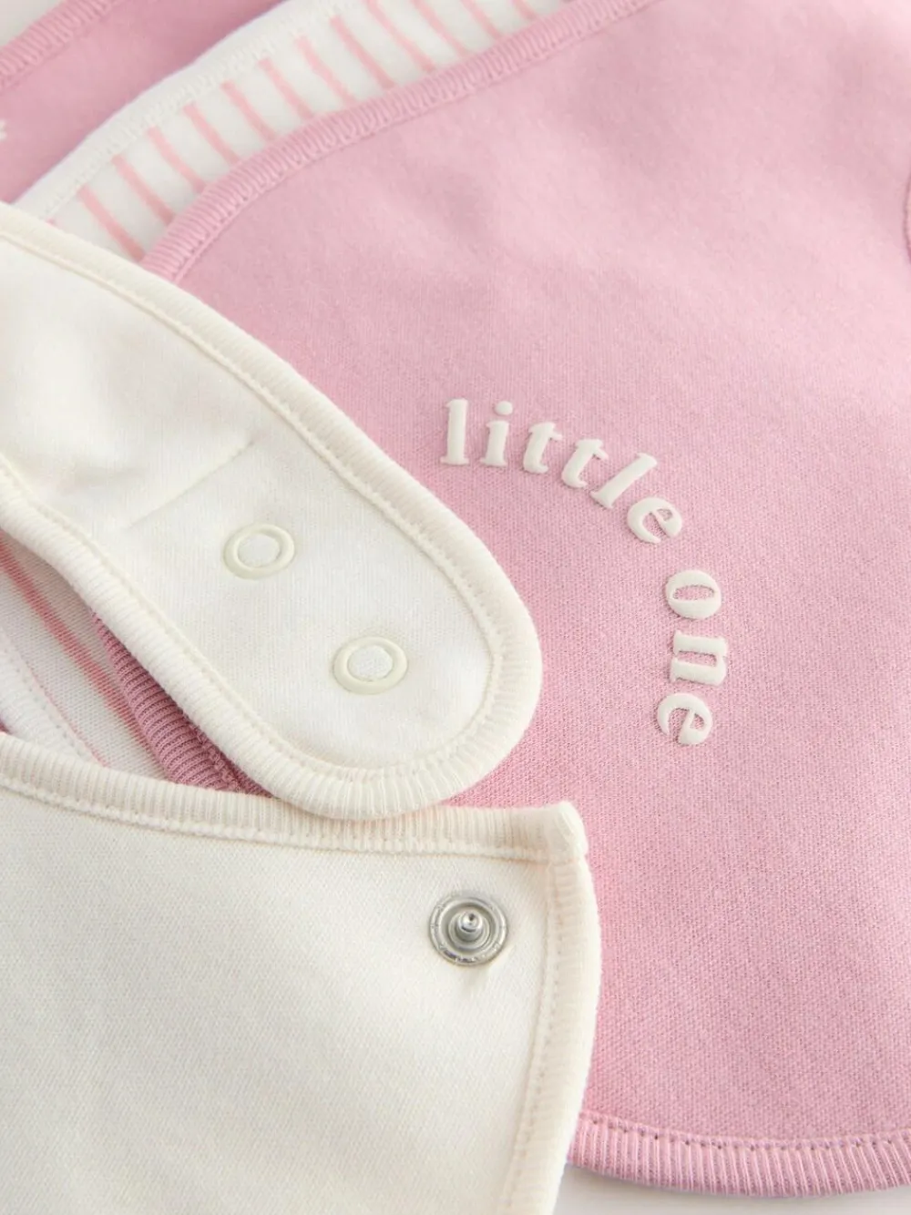 Next Pink Heart Baby Bibs 5 Pack^ Bibs|Newborn Accessories