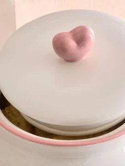 Next Pink Heart Biscuit Jar^ Storage & Organisation