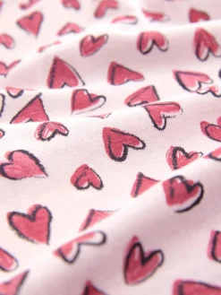 Discount Next Cotton Short Set Pyjamas Pink Heart
