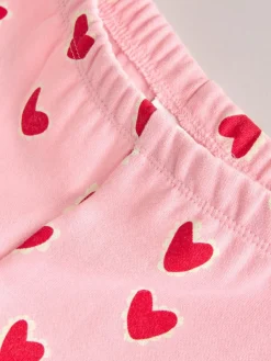 Next Pink Heart Top & Leggings Set 2 Piece (0mths-2yrs)^ Tops|Sets & Coords