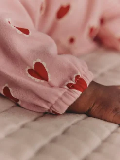 Next Pink Heart Top & Leggings Set 2 Piece (0mths-2yrs)^ Tops|Sets & Coords