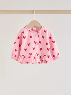 Next Pink Heart Top & Leggings Set 2 Piece (0mths-2yrs)^ Tops|Sets & Coords
