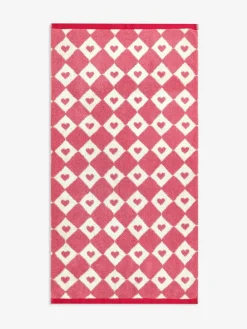 Clearance Next Pink Heart Towel