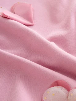 Next Long Sleeve Mesh Heart Appliqué Top (3mths-7yrs)^ Cosy Club