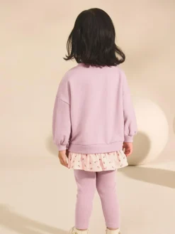 Best Next Long Sleeve Top and Leggings Set (3mths-7yrs) Pink