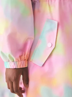 Next Pink Marble Waterproof Printed Cagoule (3-16yrs)^ Jackets & Coats|Snowsuits & Coats