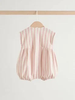 Next 3 Pack Baby Rompers Pink Milk Club