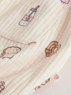 Next 3 Pack Baby Rompers Pink Milk Club