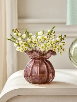 Next Pink Mini Glass Confetti Vase^ Vases