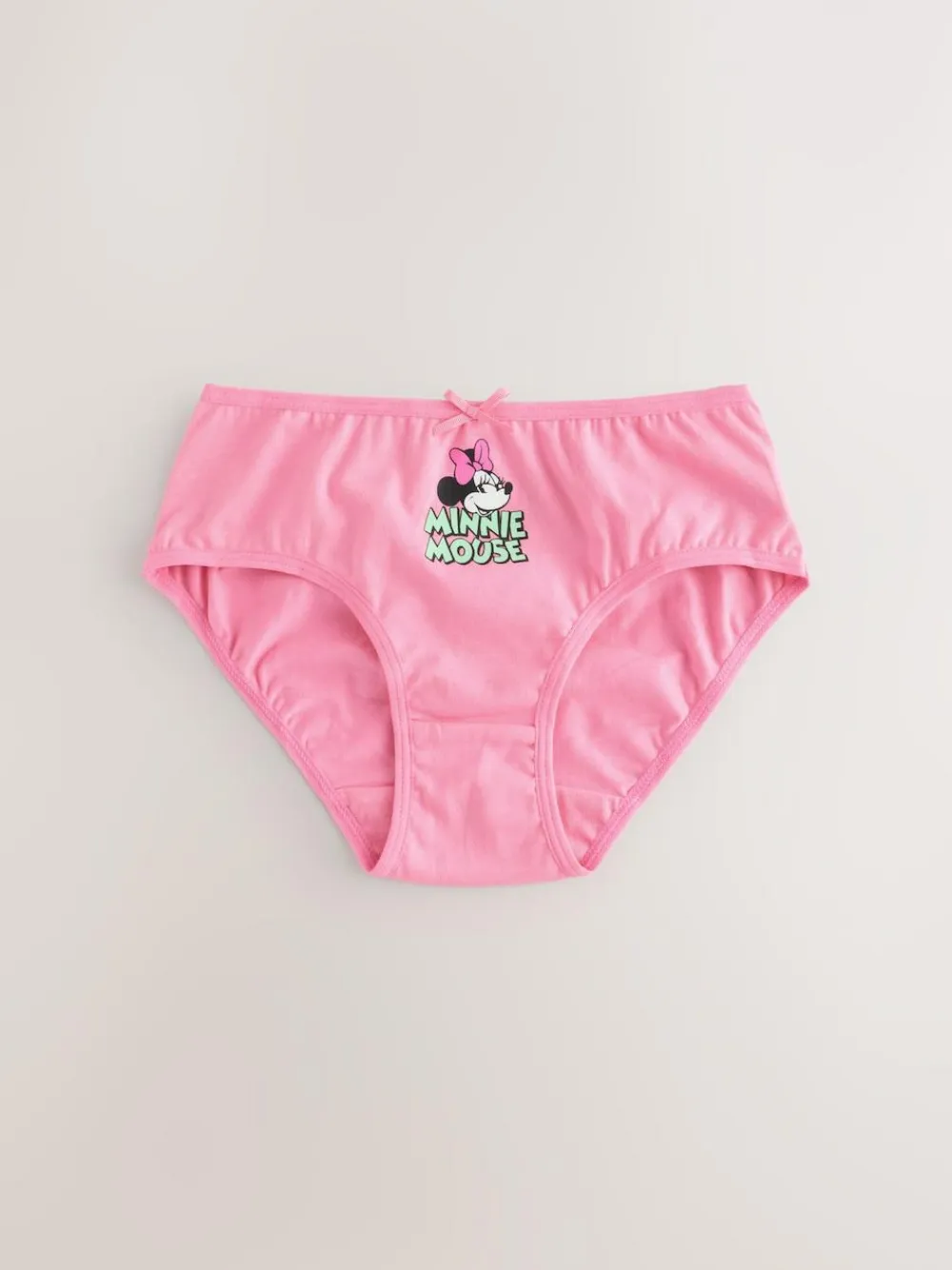 Next Pink Minnie Mouse Briefs 5 Pack (1.5-12yrs)^ Underwear