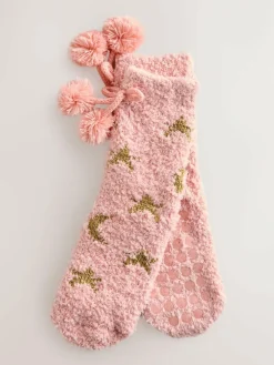Outlet Next Moon and Star Cosy Ankle Socks Pink