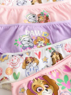 Next Pink Paw Patrol Briefs 5 Pack (2-8yrs)^ Underwear