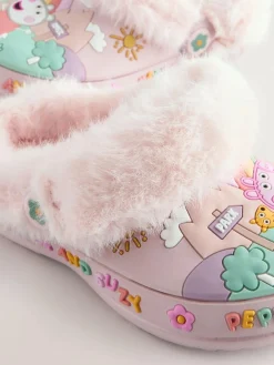 Next Pink Peppa Pig Cosy Lined Slipper Clogs^ Boots|Nightwear