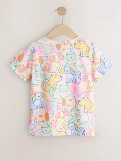 Next Pink Pets T-Shirt (3-16yrs)^ Nightwear|Tops