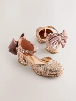 New Next Platform Heel Occasion Shoes Pink