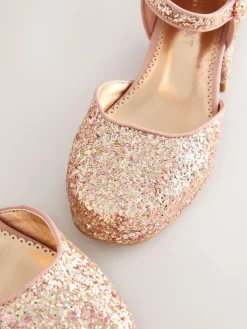 New Next Platform Heel Occasion Shoes Pink