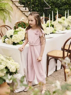 Sale Next Plisse Jumpsuit (3-16yrs) Pink