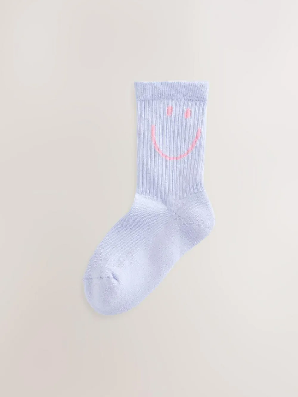 Discount Next Pink, Purple and Green 3 Pack Cotton Rich Cushioned Sole Ankle Socks