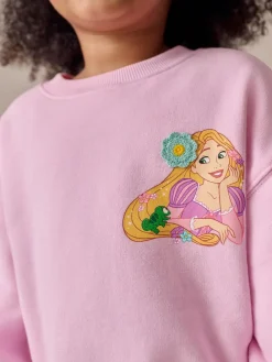 Sale Next Pink Rapunzel Disney Princess Sweatshirt & Flare Leggings Set (3mths-7yrs)