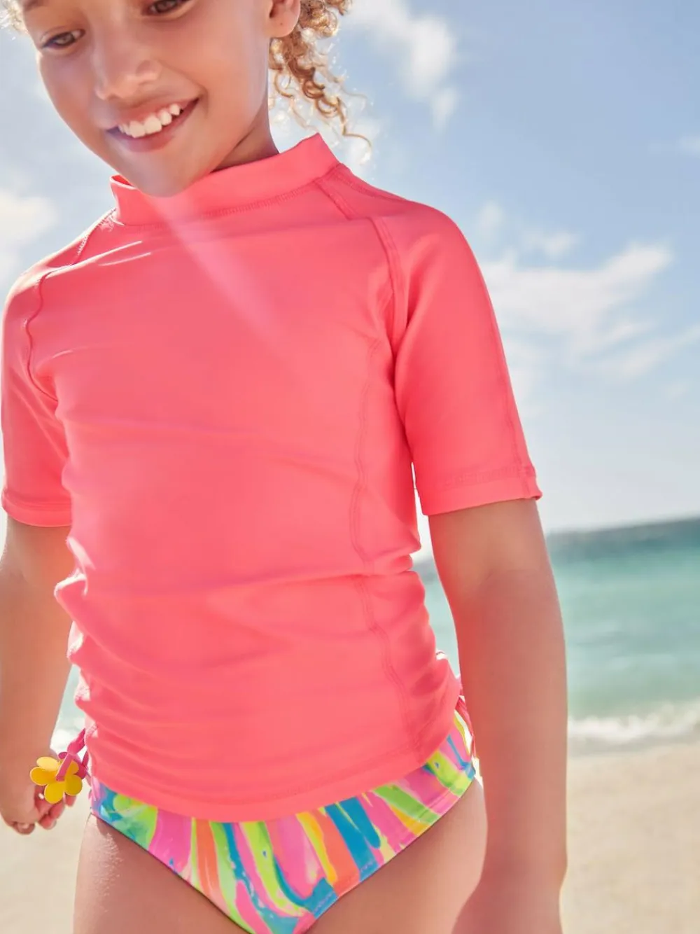 Sale Next Rash Vest (3-16yrs) Pink