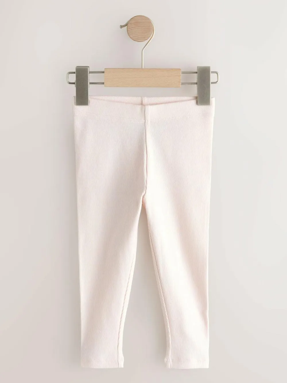 Next Pink Ribbed Leggings 5 Pack (3mths-7yrs)^ Newborn Clothing|Pants & Leggings