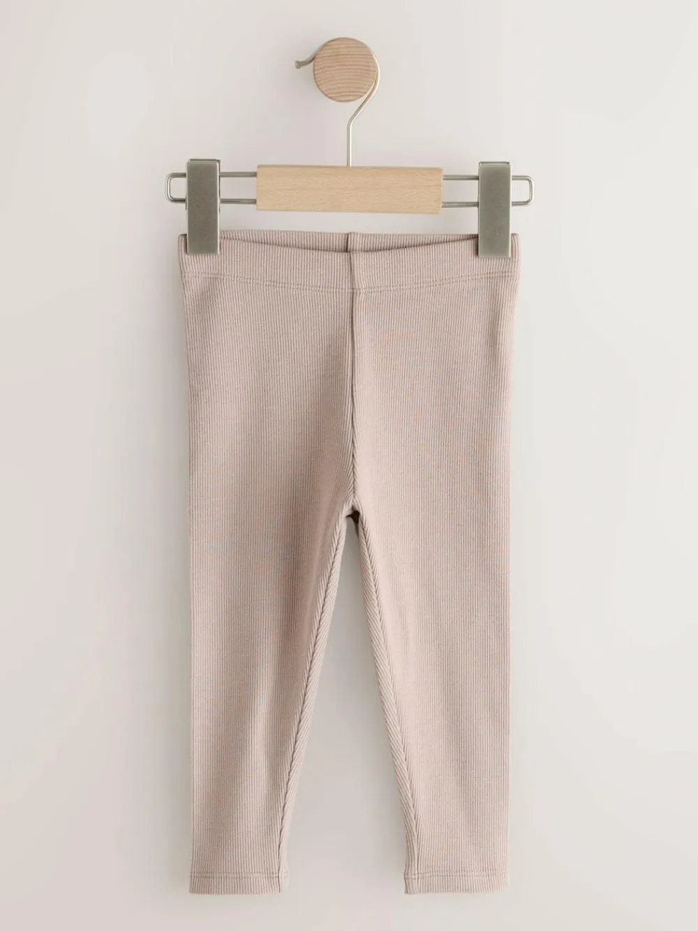 Next Pink Ribbed Leggings 5 Pack (3mths-7yrs)^ Newborn Clothing|Pants & Leggings