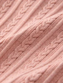 Clearance Next Pink Roll Neck Jumper (3mths-10yrs)