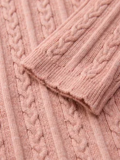 Clearance Next Pink Roll Neck Jumper (3mths-10yrs)