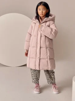 New Next Shower Resistant Padded Coat (3-16yrs) Pink