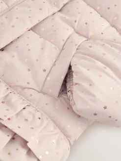 Next Shower Resistant Padded Coat With Frill Hem (3mths-7yrs)^ Baby Winter Clothing|Coats, Jackets & Pramsuits