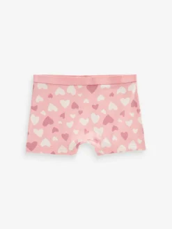 Sale Next Pink Stampy Short Briefs 5 Pack (2-16yrs)