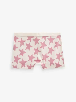 Sale Next Pink Stampy Short Briefs 5 Pack (2-16yrs)