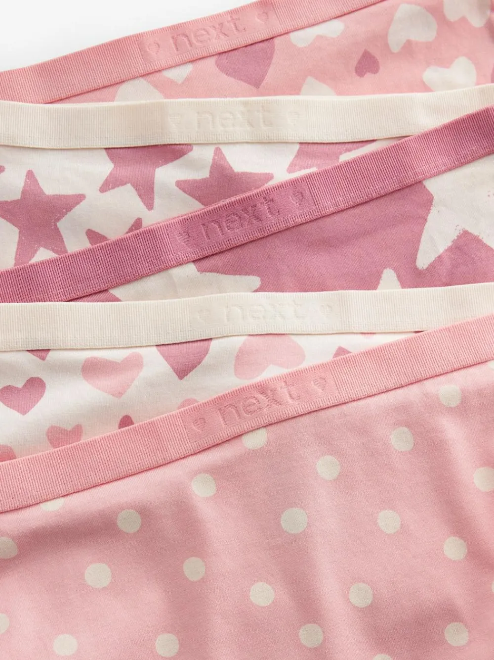 Sale Next Pink Stampy Short Briefs 5 Pack (2-16yrs)